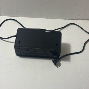 A.P.C. Black Multi-Outlet Surge Protector